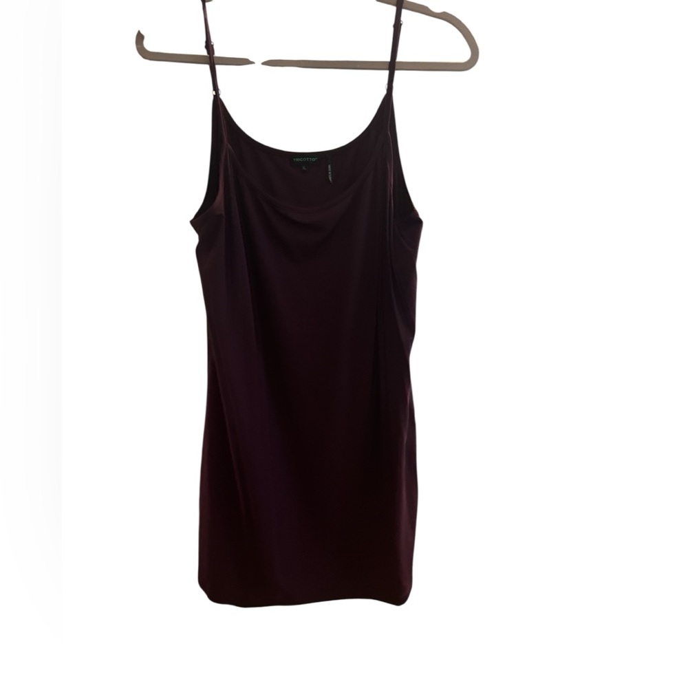Dark Purple Spaghetti Strap Dress